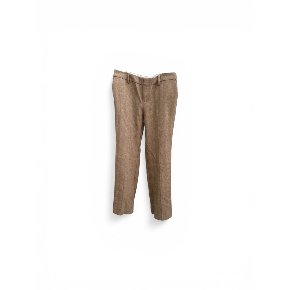 Gap Taupe Straight Leg Stretch Pants Womens Modern Fit